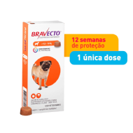 Bravecto 250mg (cães de 4,5 a 10kg)
